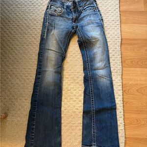 Ariat Women's Boot Cut Jeans in Blue